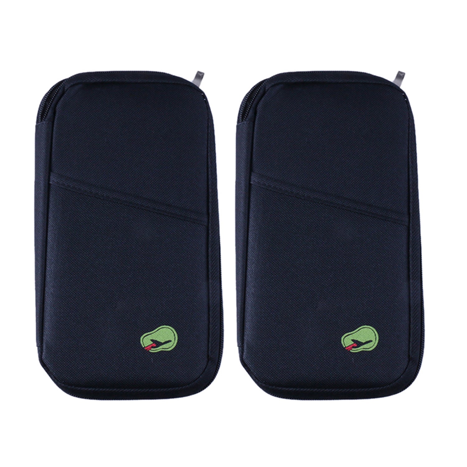 Travel Wallet & Passport Holder, Water-Resistant Organizer with 14 Compartments, 1 or 2 Pack