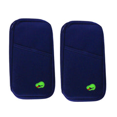 Travel Wallet & Passport Holder, Water-Resistant Organizer with 14 Compartments, 1 or 2 Pack