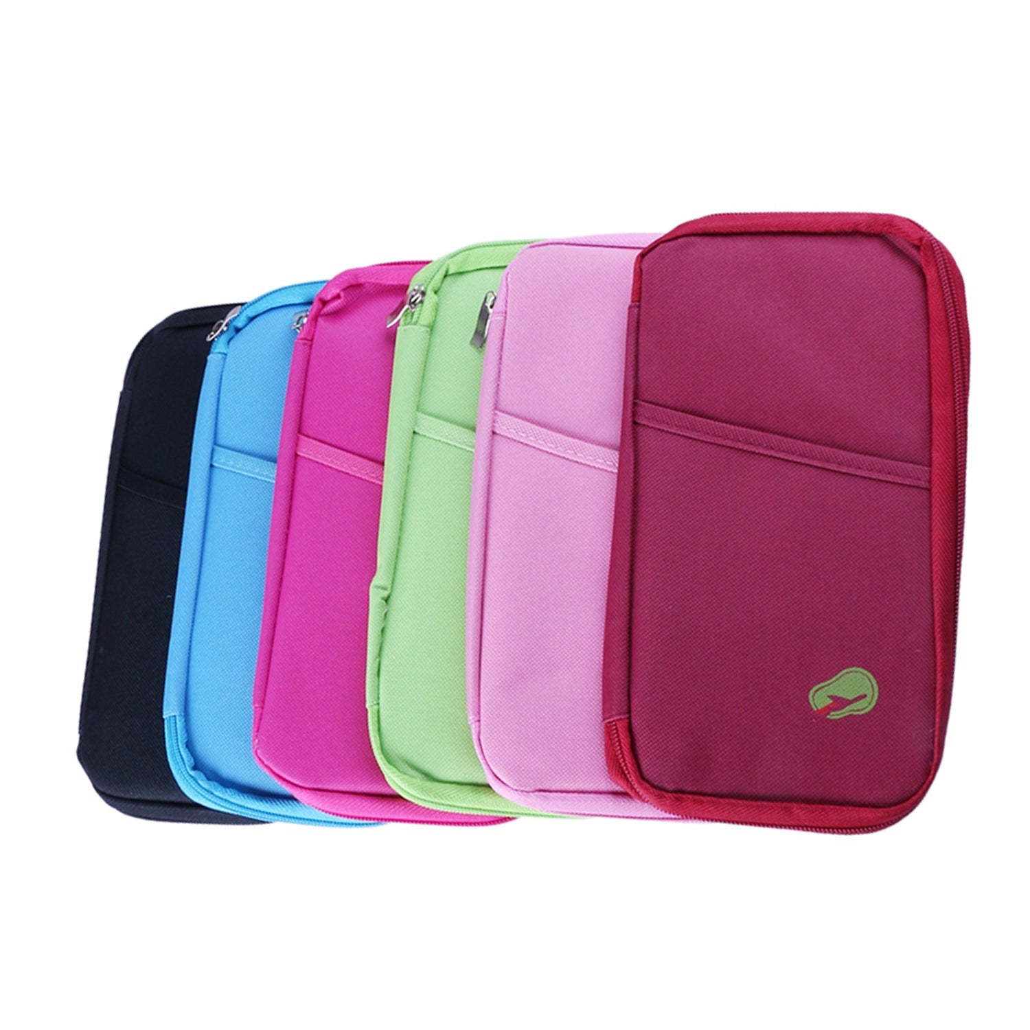 Travel Wallet & Passport Holder, Water-Resistant Organizer with 14 Compartments, 1 or 2 Pack