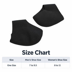 Gel Arch Support Foot Wraps, Cushioned Neoprene Sleeves, One Size, 1 or 2 Pairs