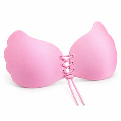 Reusable Strapless Adhesive Push-Up Bra, Backless Front-Fastening Cups, A to D