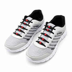 No-Tie Silicone Shoelaces, Stretch Slip-On Replacement Laces for Everyday Shoes