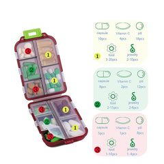 Travel Pill Organizer (2-Pack)