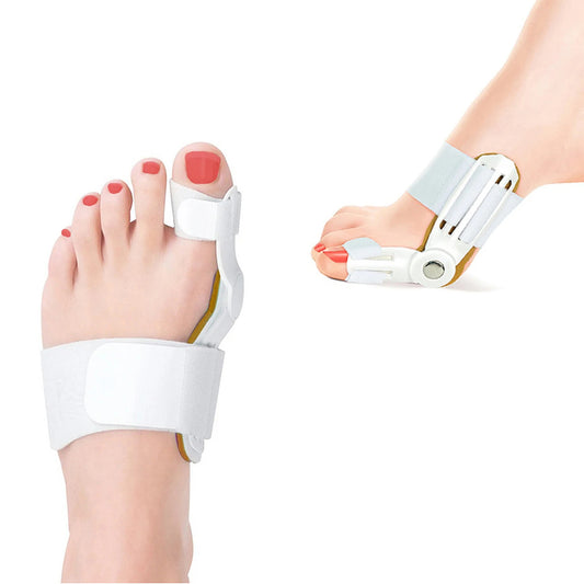 2-Pack: Medical-Grade Bunion Toe Splint With Hinge