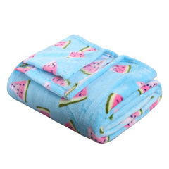 Novelty Fun Expressive Micro Plush Throw Blanket – Ultra Soft 50" x 60" Cozy Blanket for Couch, Bed & Dorm – Lightweight, Warm, Machine Washable, Aesthetic Room Essential